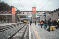 foto - Blansko - Adamov, premiér Fiala, otevření opravené trati 14.jpg