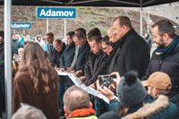foto - Blansko - Adamov, premiér Fiala, otevření opravené trati 13.jpg